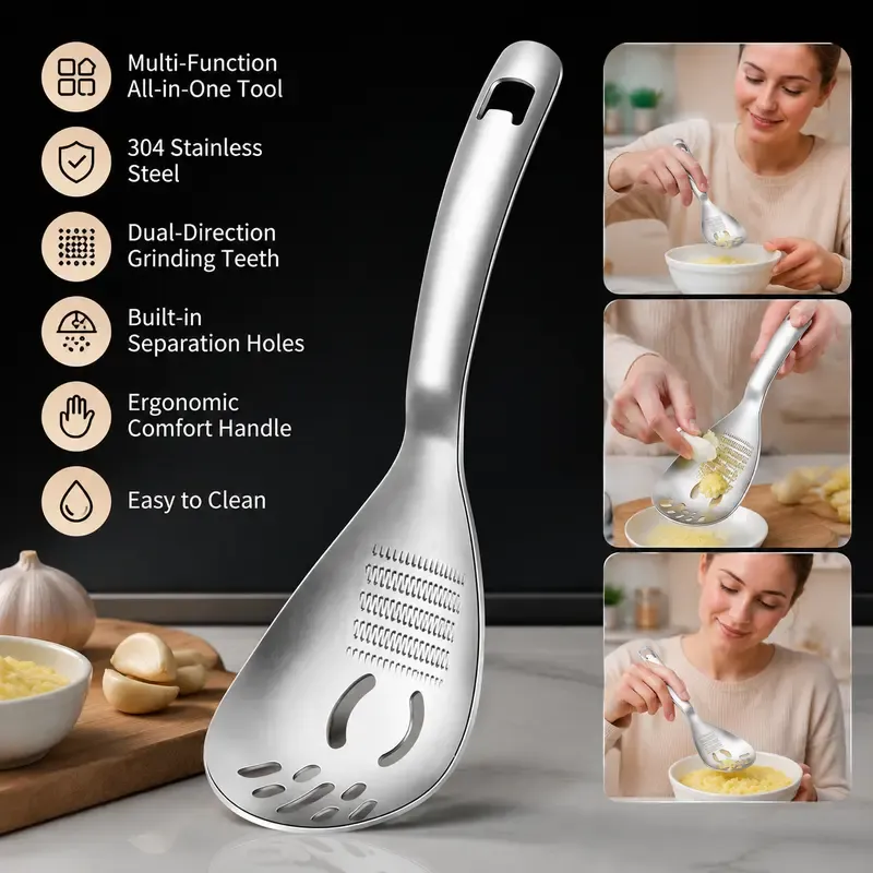 Five functions of the multifunctional kitchen spoon